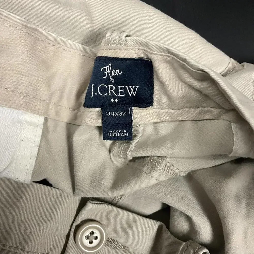 J.Crew Driggs Flex Khaki Chino Pants